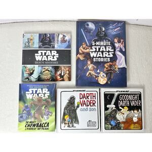 Set of 5 Star Wars Children's Books Kids Bedtime Stories
